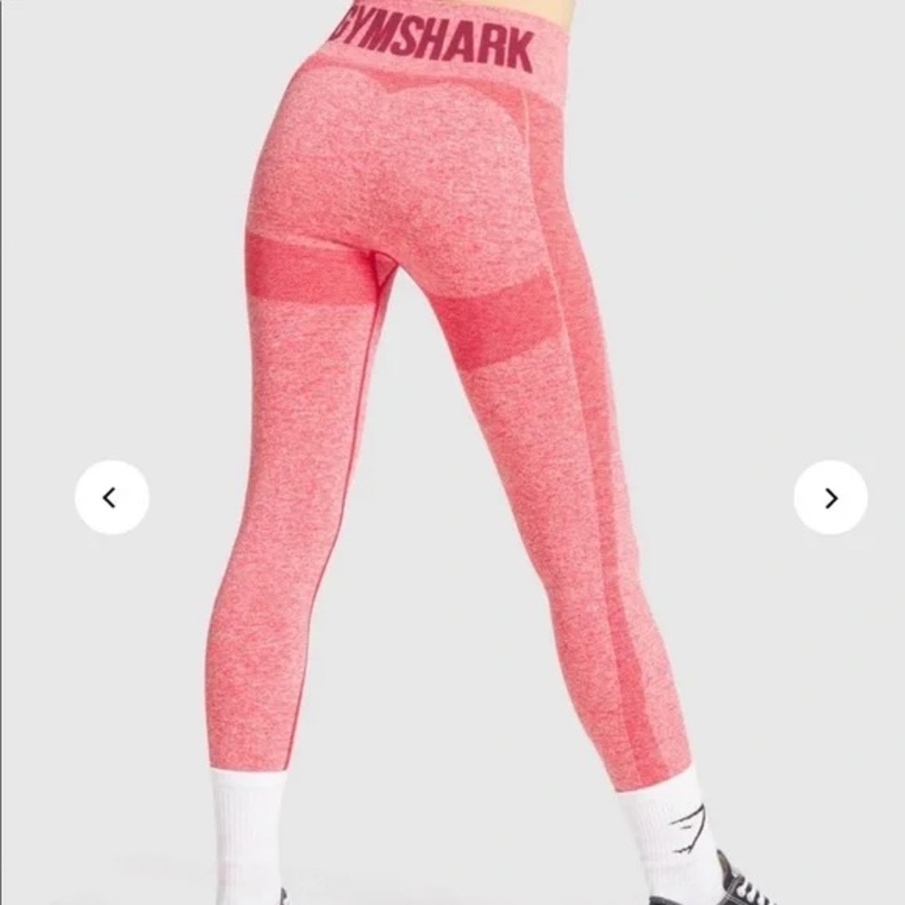 Gymshark Flex High‎ Waisted Leggings Red